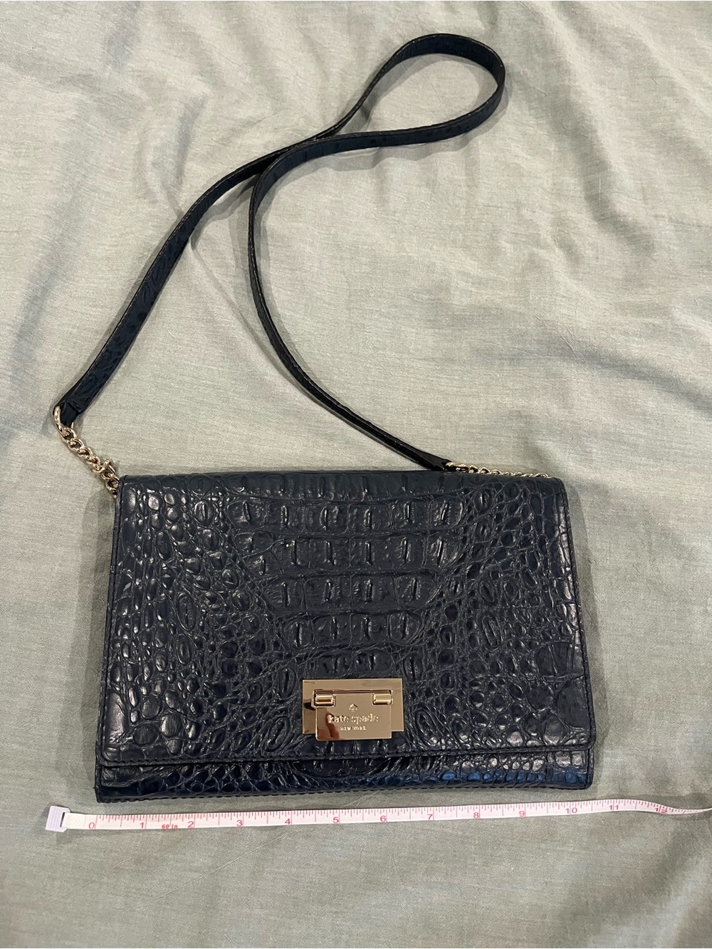 Kate Spade Croc-embossed Crossbody - Orchard Valley Fiona